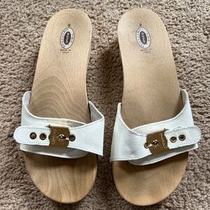 Dr. Scholl's White Sandals